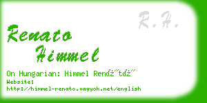 renato himmel business card